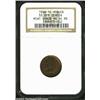 Image 1 : 1900 1C Cent--Struck 5% Off Center--MS64 Red and Brown NGC. Struck off center at 9 o'clock. All lege