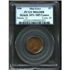 Image 1 : 1906 1C Cent--Struck 10% Off Center--MS63 Red and Brown PCGS. Struck off center at 7 o'clock, althou