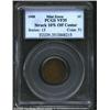 Image 1 : 1908 1C Cent--Struck 10% Off Center--VF35 PCGS. Struck off center at 7 o'clock. This chocolate-brown