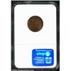 Image 2 : 1916-D 1C Cent--Struck 15% Off Center--MS63 Red and Brown NGC. The lower right of the obverse and up