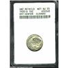 Image 1 : 1920-D 10C Dime--Off Center, Cleaned--ANACS. Unc Details, Net AU55. Struck approximately 15% off cen