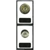 Image 2 : 1984-P 25C Quarter--Struck 30 Percent Off Center--MS62 ANACS, being misaligned in the direction of 1