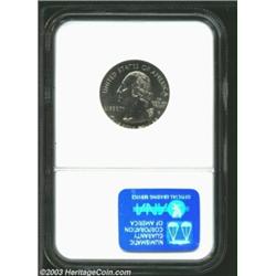 1999-P 25C Connecticut Statehood Quarter--Partial Collar Strike--MS64 PCGS, two examples, the collar