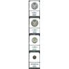 Image 2 : 1945 10C Dime--Broadstruck--MS65 100% Toned Full Bands PCI (MS65 Full Bands), the bands are needle s