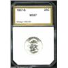 Image 1 : 1937-S 25C Quarter MS67 PCI (MS66). A brilliant and flashy Gem with an exquisite strike and impressi