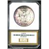 Image 2 : 1887-S S$1 Morgan Dollar MS65 100% Toned PCI (MS64). The borders have violet and navy-blue patina, w