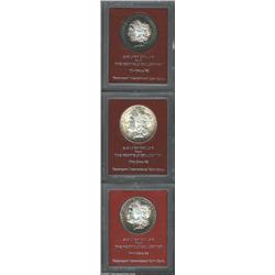 1889-S S$1 MS65 Paramount (MS61), well struck and flashy with rich ruby-red and russet peripheral co