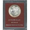 Image 1 : 1903 S$1 MS65 Paramount (MS64). The obverse has a few speckles of golden-brown color, while the reve