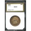 Image 1 : 1921 50C Missouri Half Dollar MS65 PCI (MS63 Questionable Toning). The obverse has deep honey-gold p