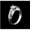 Image 3 : 0.75ctw Diamond Ring - Platinum