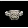 Image 1 : 1.01ctw Diamond Ring - 14KT White Gold