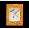 Image 2 : Erte Letter K Pendant Brooch - Gold-Plated Sterling Silver