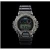 Image 1 : Casio Stainless Steel PVD Black Diamond G-Shock Watch