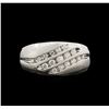 Image 1 : 0.29ctw Diamond Ring - 14KT White Gold