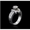 Image 3 : 18KT White Gold 2.33ctw Diamond Ring