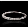 Image 1 : 14KT White Gold 0.20ctw Diamond Ring