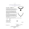 Image 3 : 63.79ctw Blue Sapphire and Diamond Necklace - 14KT White Gold