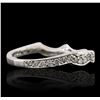 Image 3 : 14KT White Gold 0.50ctw Diamond Ring