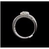Image 3 : 0.53ctw Diamond Ring - 14KT White Gold