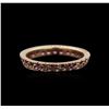 Image 2 : 14KT Rose Gold 0.50ctw Pink Sapphire Ring