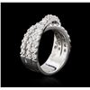 Image 3 : 14KT White Gold 2.40ctw Diamond Ring