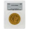 Image 1 : 1904 PCGS MS64 $20 Liberty Head Double Eagle Gold Coin