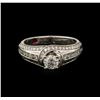 Image 1 : 1.38ctw Diamond Ring - 14KT White Gold