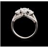Image 3 : 14KT White Gold 1.33ctw Diamond Ring