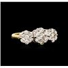 Image 2 : 18KT Yellow Gold 1.80ctw Diamond Ring