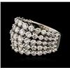 Image 2 : 14KT White Gold 1.57ctw Diamond Ring
