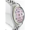 Image 3 : Rolex Stainless Steel Diamond DateJust Men's Watch