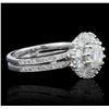 Image 2 : 14KT White Gold 2.76ctw Diamond Ring
