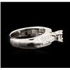 Image 3 : 14KT White Gold 0.71ctw Diamond Ring