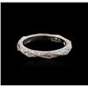 Image 1 : 18KT White Gold 0.73ctw Diamond Ring