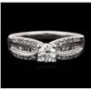 Image 1 : Silver 0.75ctw Diamond Ring