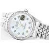 Image 1 : Rolex Stainless Steel 1.00ctw Diamond DateJust Men's Watch