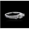 Image 2 : 18KT White Gold 1.07ctw Diamond Ring