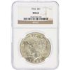 Image 1 : 1922 NGC MS63 Peace Silver Dollar