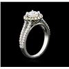 Image 3 : 1.03ctw Diamond Ring - 14KT White Gold