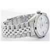 Image 8 : Rolex Stainless Steel Diamond and Sapphire DateJust Men's Watch