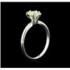 Image 3 : GIA Cert 0.74ctw Diamond Solitaire Ring - 14KT White Gold