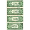 Image 2 : 1935 $1 Silver Certificate Lot of 4 Assorted Bills