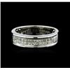 Image 1 : 14KT White Gold 0.68ctw Diamond Ring