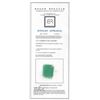 Image 3 : 7.82ct Emerald and Diamond Ring - 14KT White Gold