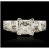 Image 1 : 14KT White Gold 1.87ctw Diamond Ring