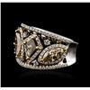 Image 2 : 14KT White Gold 2.19ctw Diamond Ring