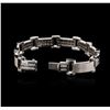 Image 3 : 14KT White Gold 2.37ctw Diamond Bracelet