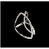 Image 2 : 0.47ctw Diamond Ring - 14KT White Gold
