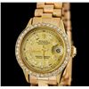 Image 2 : Rolex 18KT Yellow Gold Diamond DateJust Ladies Watch