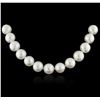 Image 2 : 14KT White Gold Pearl Necklace